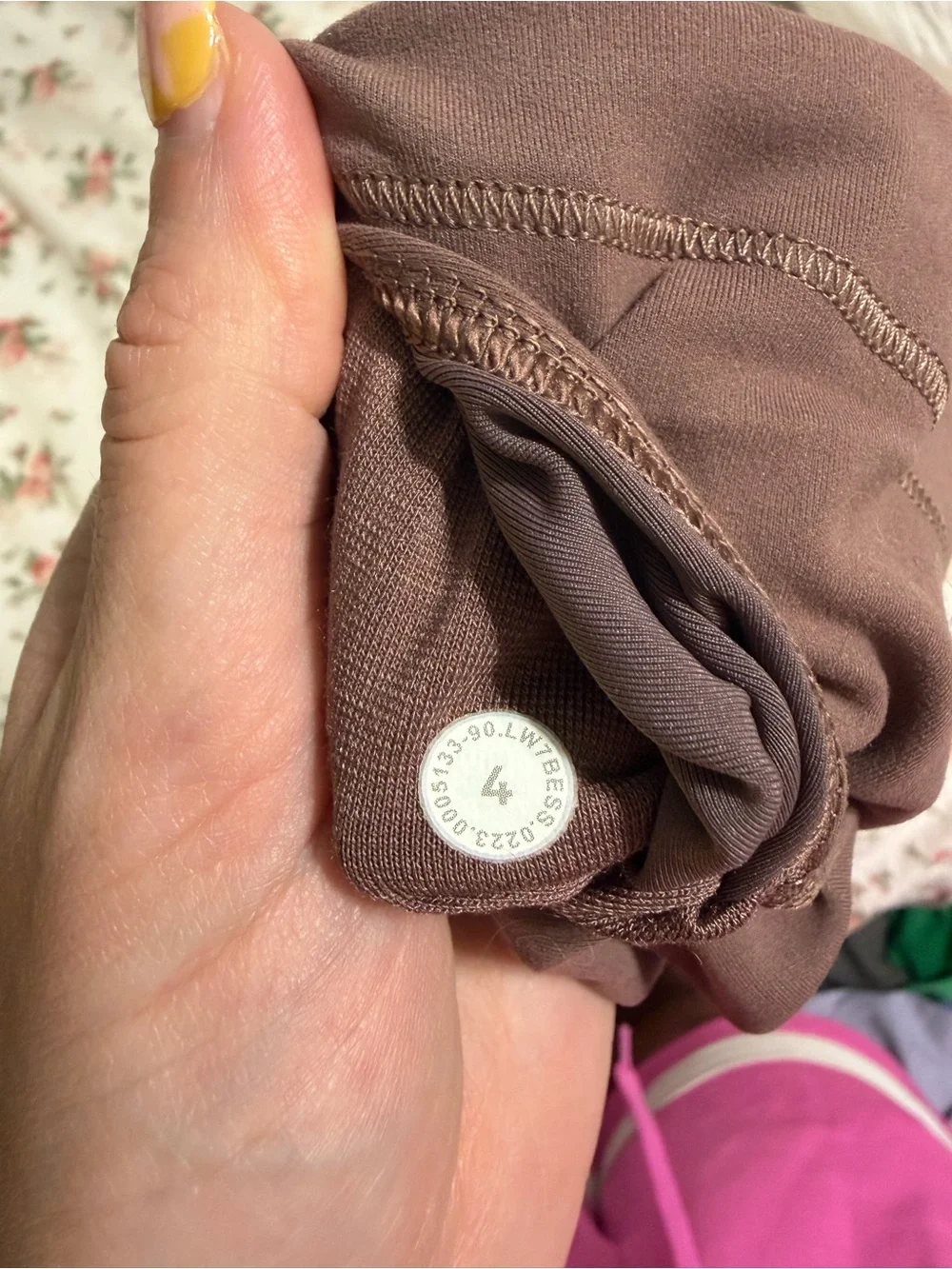 lululemon athletica wunder train high waist short light mauve